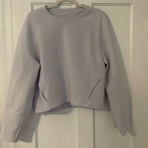 Lululemon AirWrap Crew in Alpine White